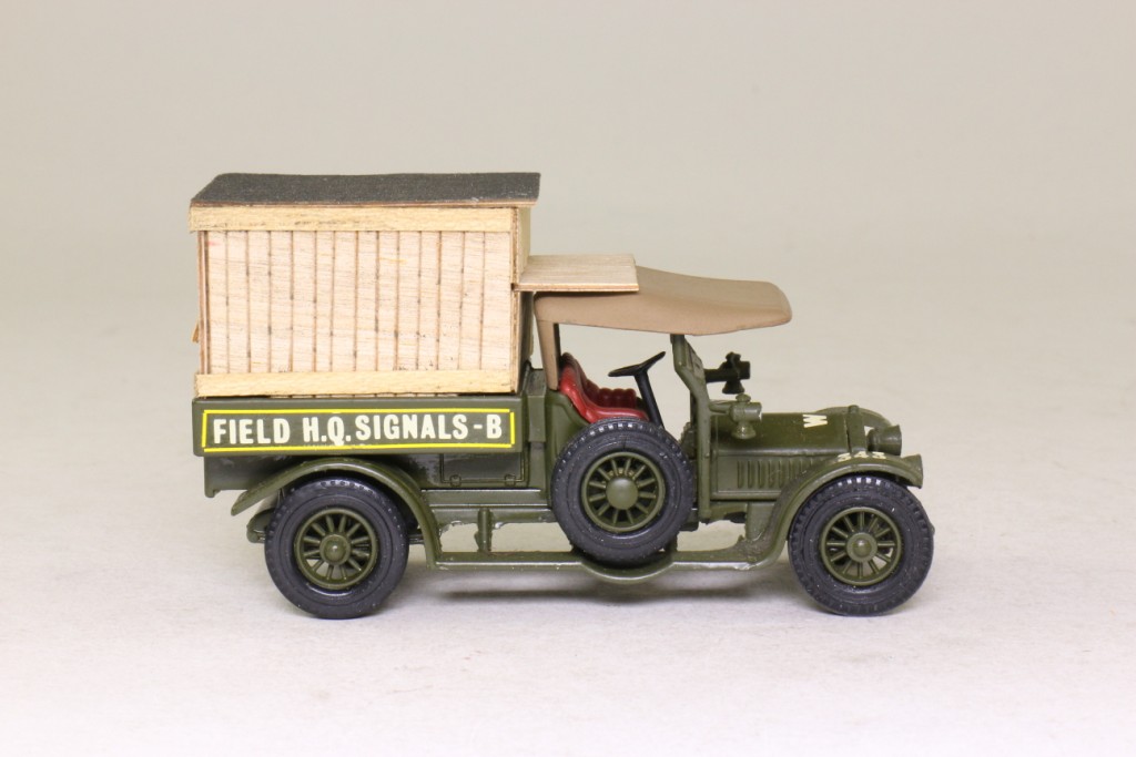 AC16; WW1 Field HQ Signals Truck (Pigeon Loft); 1918 Crossley Lorry